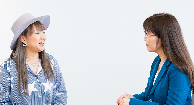kayanoさん×石川千鶴学院長 インタビュー